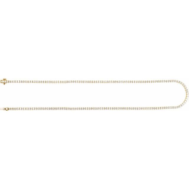 14k-yellow-7-1/4-ctw-lab-grown-diamond-line-16"-necklace