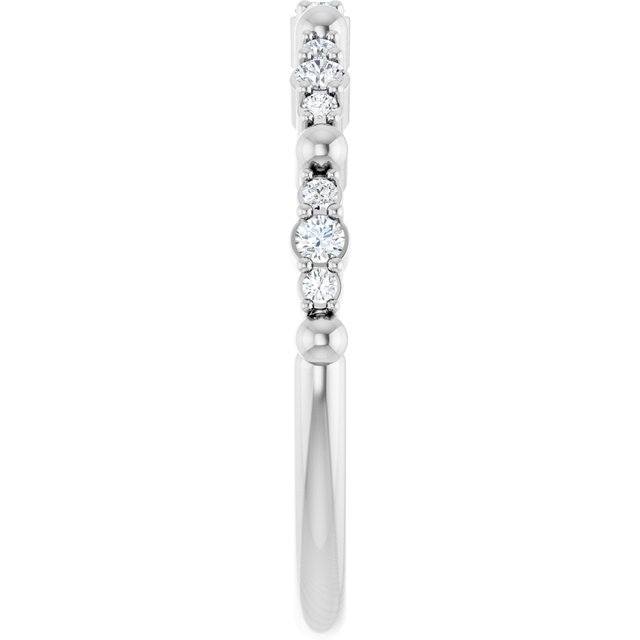 platinum-1/6-ctw-lab-grown-diamond-anniversary-band