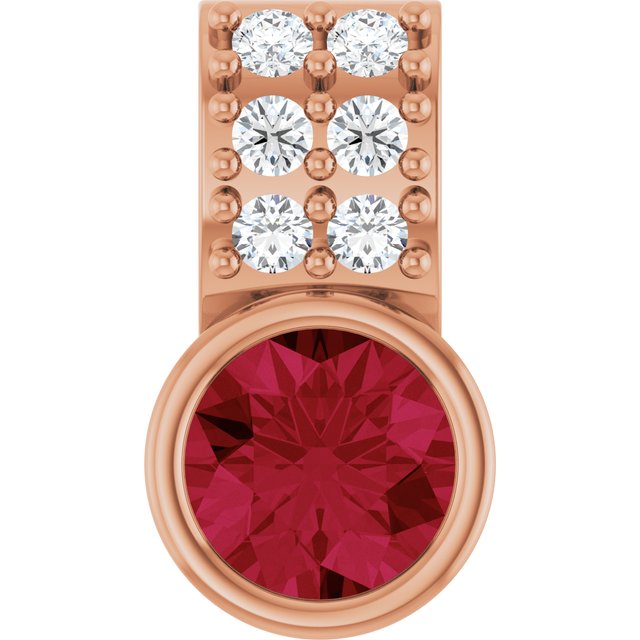 14k-rose-lab-grown-ruby-&-.04-ctw-natural-diamond-pendant