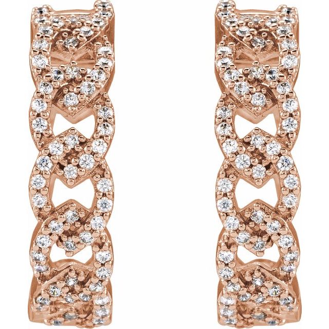 14k-rose-1/2-ctw-lab-grown-diamond-hoop-earrings