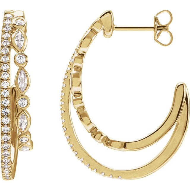 14k-yellow-1-1/5-ctw-lab-grown-diamond-hoop-earrings