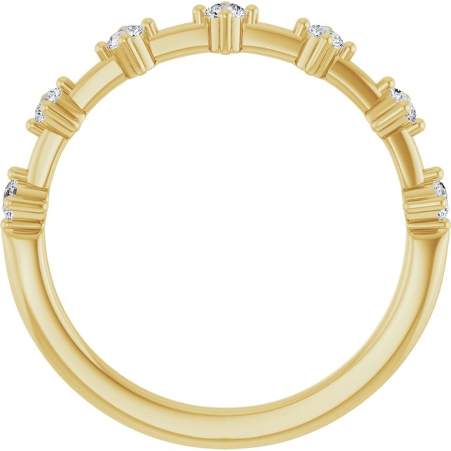 14k-yellow-gold-1/4-ctw-lab-grown-diamond-anniversary-band