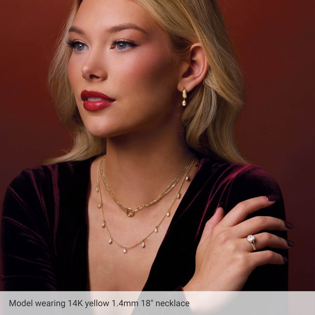 14k-rose-gold--cable-16"-chain