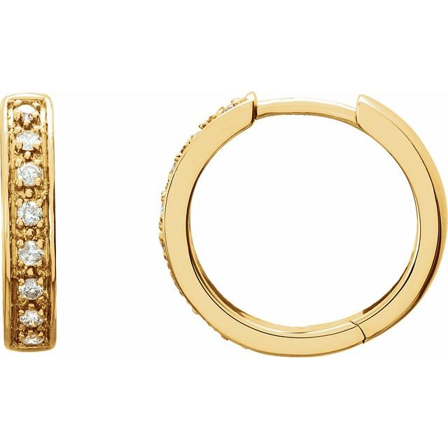 14k-yellow-1/5-ctw-lab-grown-diamond-hoop-earrings