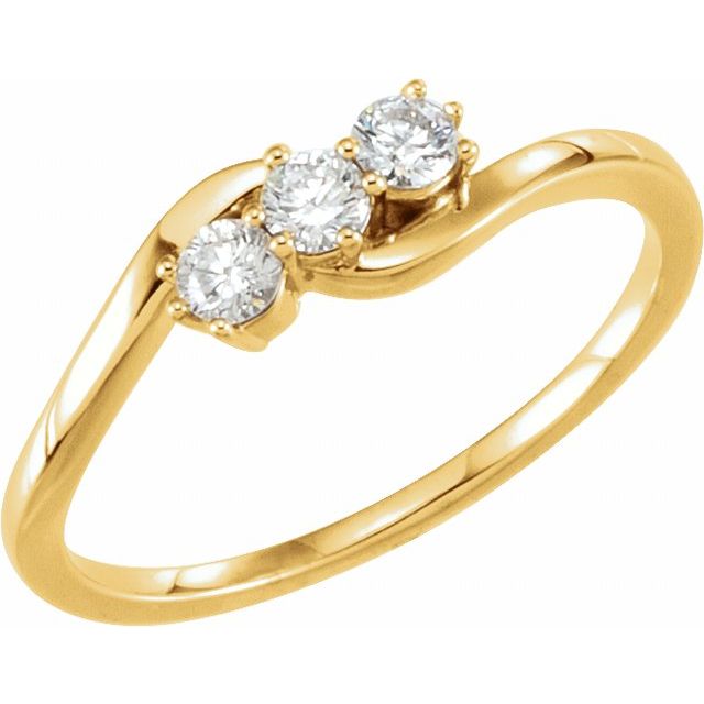14k-yellow-1/2-ctw-lab-grown-diamond-three-stone-ring