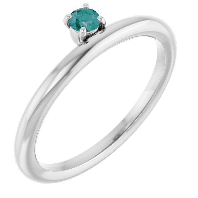 14k-white-lab-grown-alexandrite-stackable-ring
