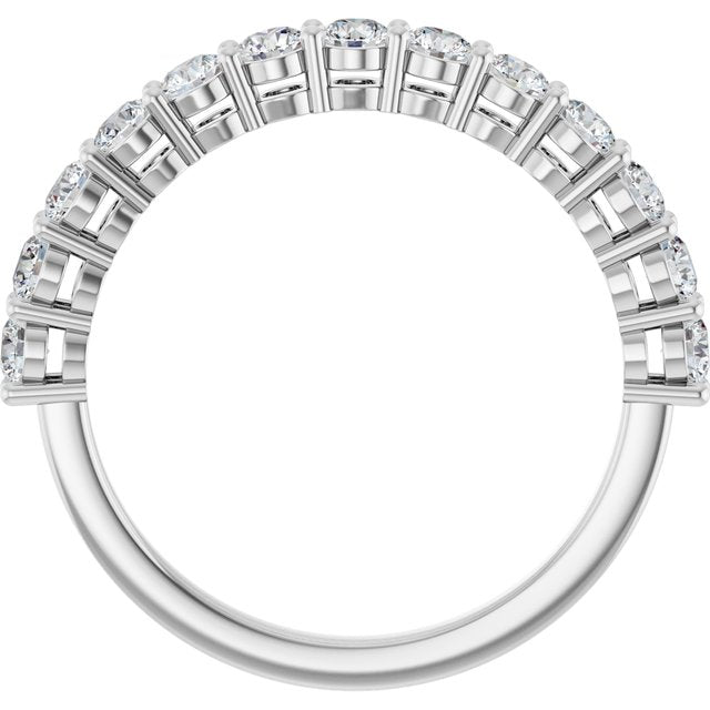 platinum-3/8-ctw-lab-grown-diamond-anniversary-band