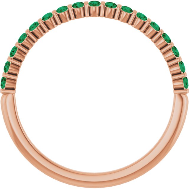 14k-rose-gold-lab-grown-emerald-anniversary-band