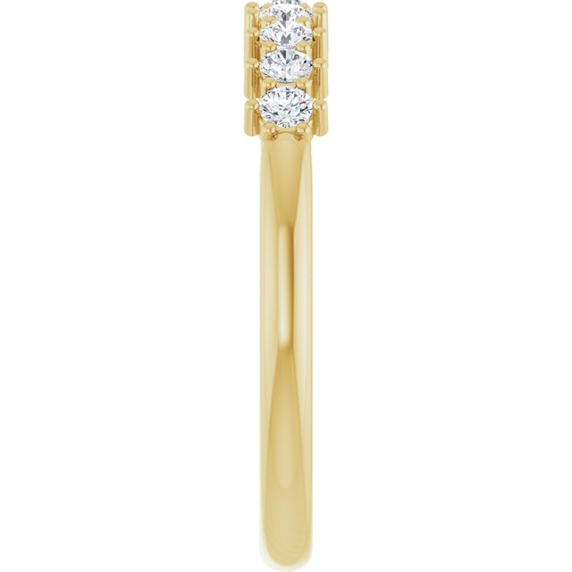 14k-yellow-gold-1/4-ctw-lab-grown-diamond-anniversary-band
