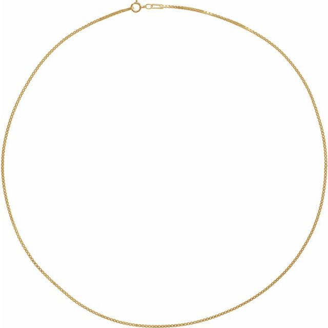 14k-yellow-gold--diamond-cut-box-7"-chain
