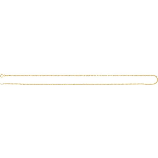 14k-yellow-gold--hollow-diamond-cut-anchor-16"-chain