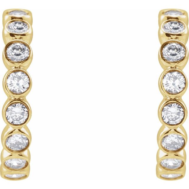 14k-yellow-1/3-ctw-lab-grown-diamond-hoop-earrings