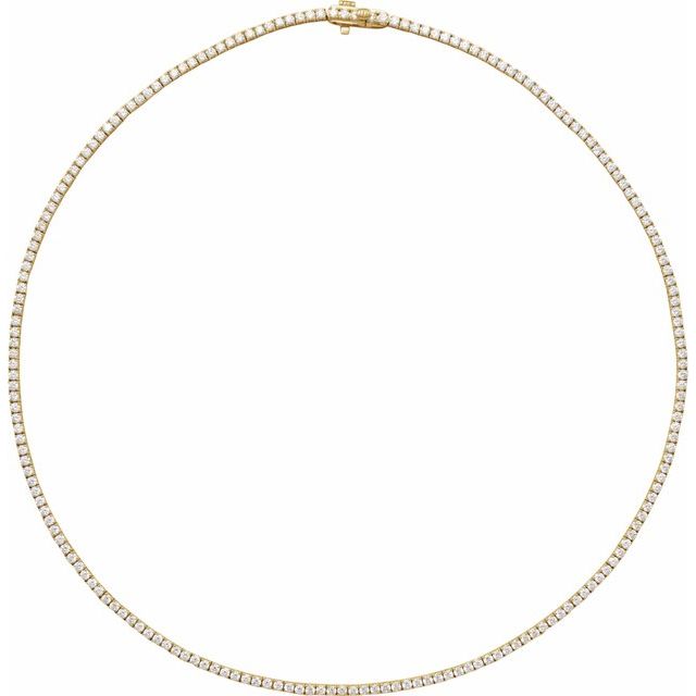 14k-yellow-5-7/8-ctw-lab-grown-diamond-line-16"-necklace