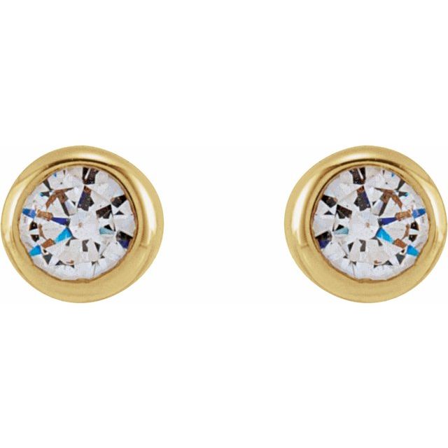 14k-yellow-round-1/6-ctw-lab-grown-diamond-earrings
